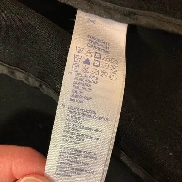 Forever 21 Black Cinch Waist City Zipper Jacket W Hood & Gold Accents S - Picture 8 of 12